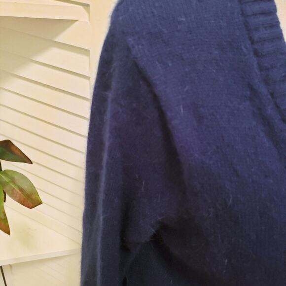 LANDS END CANVAS NEW ANGORA BLUE SIZE SMALL - Picture 4 of 6